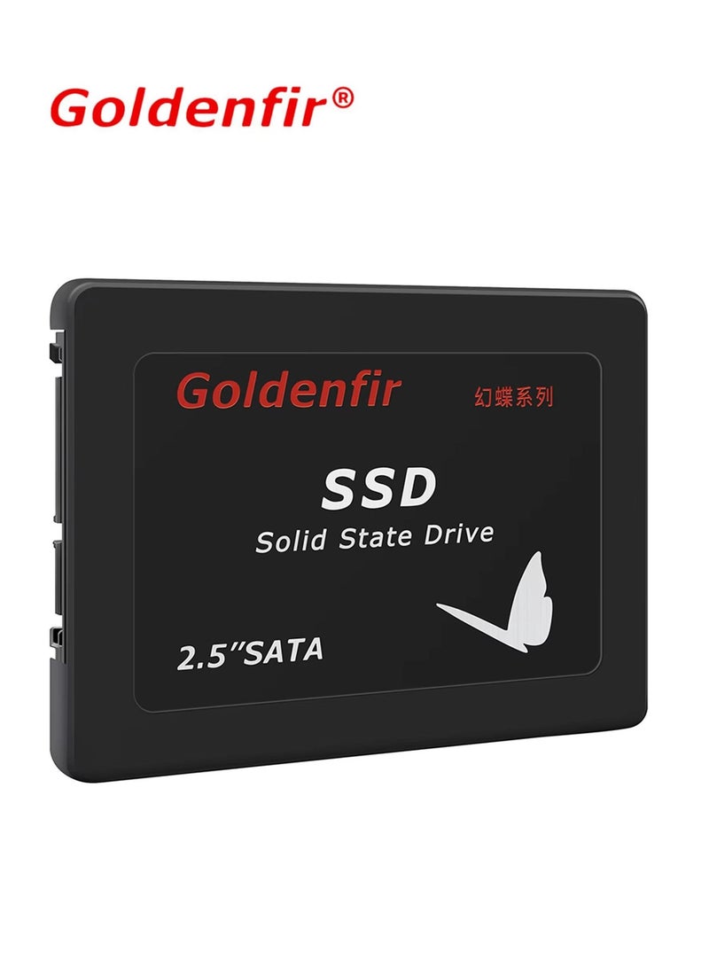 جولدنفير قرص صلب SSD سعة 256 جيجابايت من Goldenfir SATAIII مقاس 2.5 بوصة لأجهزة الكمبيوتر المحمولة - Image 2